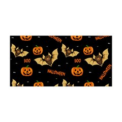 Bat, Pumpkin And Spider Pattern Yoga Headband by Valentinaart