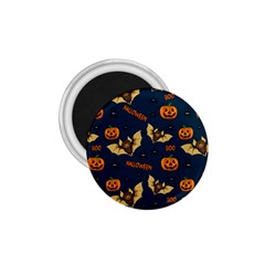 Bat, Pumpkin And Spider Pattern 1 75  Magnets by Valentinaart