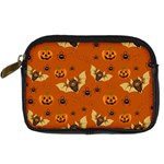 Bat, pumpkin and spider pattern Digital Camera Cases Front