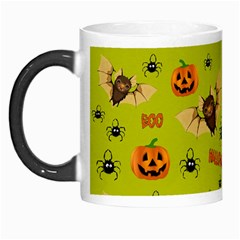 Bat, pumpkin and spider pattern Morph Mugs