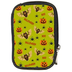 Bat, pumpkin and spider pattern Compact Camera Cases