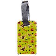 Bat, pumpkin and spider pattern Luggage Tags (Two Sides)