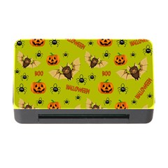 Bat, pumpkin and spider pattern Memory Card Reader with CF