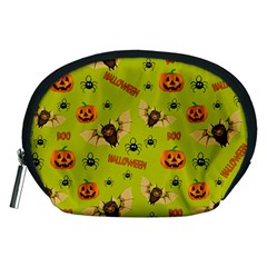 Bat, pumpkin and spider pattern Accessory Pouches (Medium) 