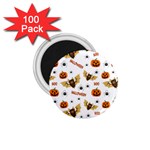 Bat, pumpkin and spider pattern 1.75  Magnets (100 pack)  Front