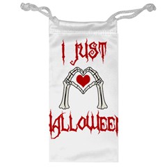 I Just Love Halloween Jewelry Bag by Valentinaart