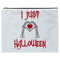 I Just Love Halloween Cosmetic Bag (xxxl) 