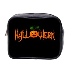 Halloween Mini Toiletries Bag 2-side by Valentinaart