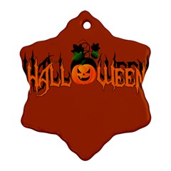 Halloween Ornament (snowflake)