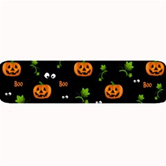 Pumpkins - Halloween Pattern Large Bar Mats by Valentinaart