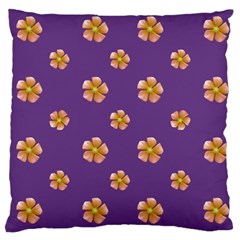 Ditsy Floral Pattern Design Large Cushion Case (two Sides) by dflcprints