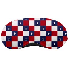 American Flag Star White Red Blue Sleeping Masks by Mariart