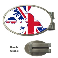 Britain Flag England Nations Money Clips (oval) 