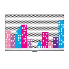 Building Polka City Rainbow Business Card Holders