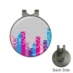Building Polka City Rainbow Hat Clips With Golf Markers by Mariart