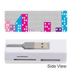 Building Polka City Rainbow Memory Card Reader (stick)  by Mariart