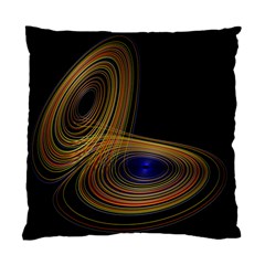 Wondrous Trajectorie Illustrated Line Light Black Standard Cushion Case (one Side)