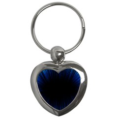 Colorful Light Ray Border Animation Loop Blue Motion Background Space Key Chains (heart)  by Mariart