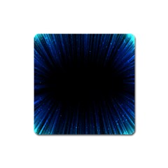 Colorful Light Ray Border Animation Loop Blue Motion Background Space Square Magnet by Mariart