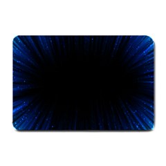 Colorful Light Ray Border Animation Loop Blue Motion Background Space Small Doormat 