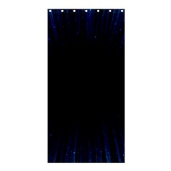 Colorful Light Ray Border Animation Loop Blue Motion Background Space Shower Curtain 36  X 72  (stall)  by Mariart