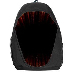 Colorful Light Ray Border Animation Loop Orange Motion Background Space Backpack Bag