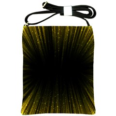 Colorful Light Ray Border Animation Loop Yellow Shoulder Sling Bags by Mariart