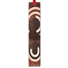 Fan Line Chevron Wave Brown Large Book Marks by Mariart