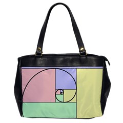 Golden Spiral Logarithmic Color Office Handbags