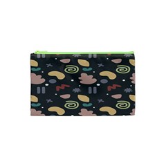 Funky Pattern Polka Wave Chevron Monster Cosmetic Bag (xs)