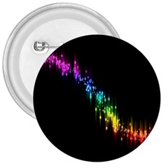 Illustration Light Space Rainbow 3  Buttons by Mariart