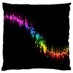 Illustration Light Space Rainbow Large Flano Cushion Case (One Side) Front