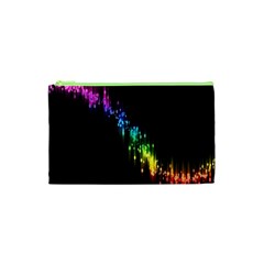 Illustration Light Space Rainbow Cosmetic Bag (xs)
