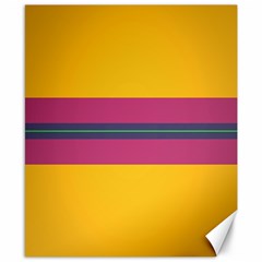 Layer Retro Colorful Transition Pack Alpha Channel Motion Line Canvas 8  X 10  by Mariart