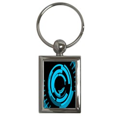 Graphics Abstract Motion Background Eybis Foxe Key Chains (rectangle)  by Mariart