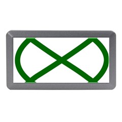 Lissajous Small Green Line Memory Card Reader (mini) by Mariart