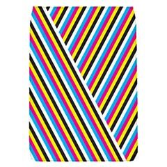 Lines Chevron Yellow Pink Blue Black White Cute Flap Covers (s) 