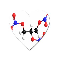 Nitroglycerin Lines Dna Heart Magnet