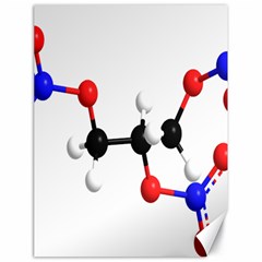 Nitroglycerin Lines Dna Canvas 18  X 24  