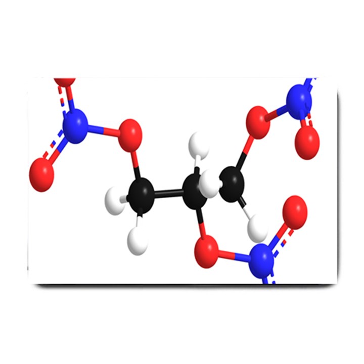 Nitroglycerin Lines Dna Small Doormat 