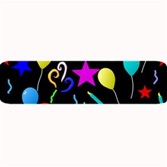 Party Pattern Star Balloon Candle Happy Large Bar Mats