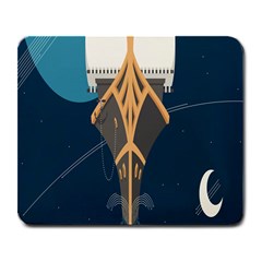 Planetary Resources Exploration Asteroid Mining Social Ship Large Mousepads