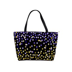 Space Star Light Gold Blue Beauty Shoulder Handbags