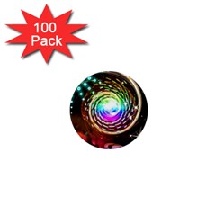 Space Star Planet Light Galaxy Moon 1  Mini Magnets (100 Pack) 