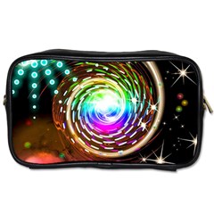 Space Star Planet Light Galaxy Moon Toiletries Bags by Mariart