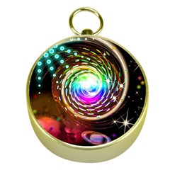 Space Star Planet Light Galaxy Moon Gold Compasses