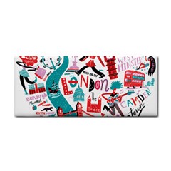 London Illustration City Cosmetic Storage Cases by Mariart