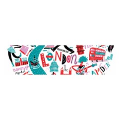 London Illustration City Satin Scarf (oblong) by Mariart