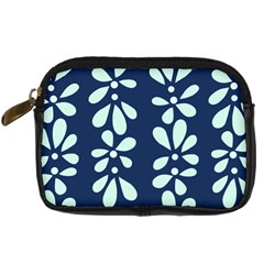 Star Flower Floral Blue Beauty Polka Digital Camera Cases by Mariart