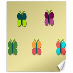 Spring Butterfly Wallpapers Beauty Cute Funny Canvas 8  X 10  by Mariart